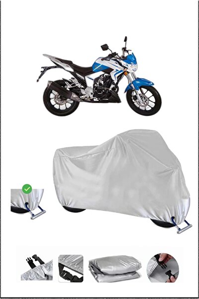 Breen Falcon Sharp170 Lock Compatible Waterproof Durable Motorcycle Canvas-Gray