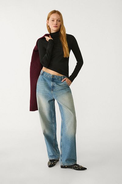 Stradivarius High neck T-shirt