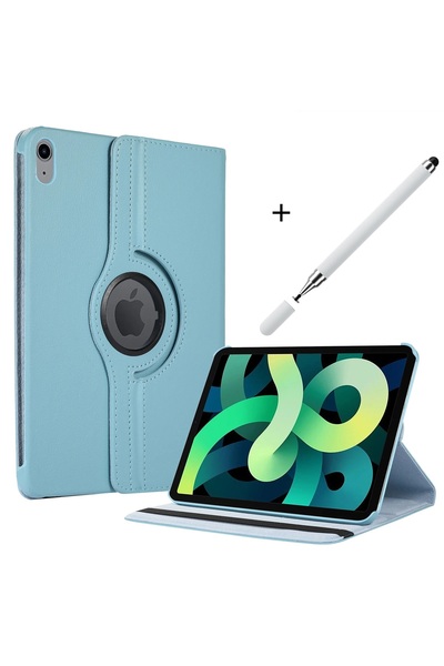 MMP SHOP İpad Mini 4 / 5 Uyumlu 360° Dönerli Uyku Modlu Standlı 2 İn 1 Kalem Hediyeli Tablet Kılıfı