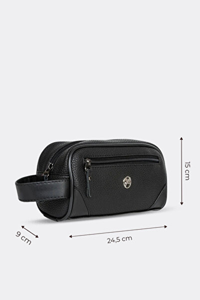 MORCA Personal Shaving & Makeup Care Bag Black