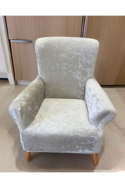 ÖZMAKAN Armchair Single Seat Cover and Cover - 1 Piece