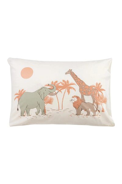 LC Waikiki Lcw Home Mixed Printed Cotton Children's Pillow Case 2 Pack 50X70 cm