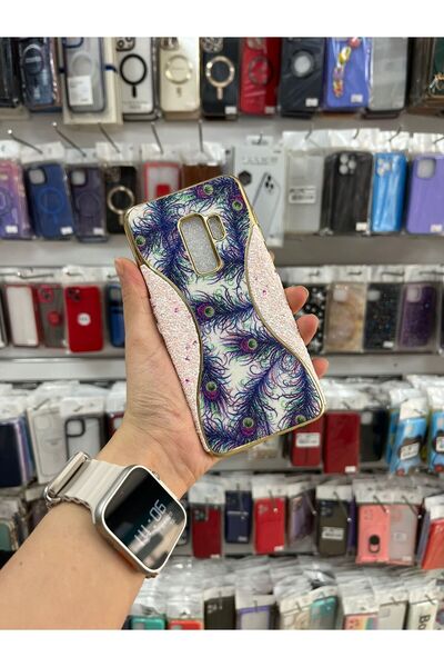 TECNOTREND Galaxy S9 Plus Simli Desenli Silikon Kılıf