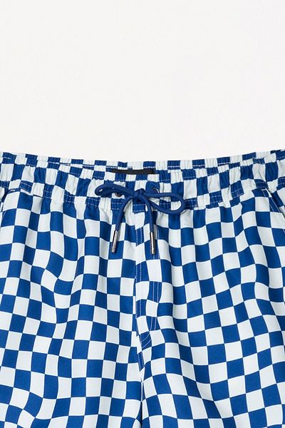 Bershka Regular fit printed swimming trunks