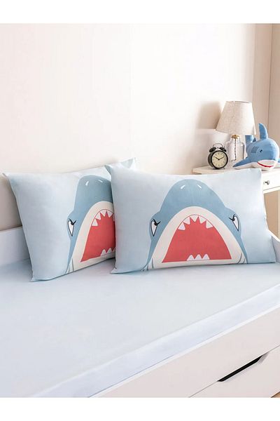 LC Waikiki Lcw Home Mixed Printed Cotton Children's Pillow Case 2 Pack 50X70 cm