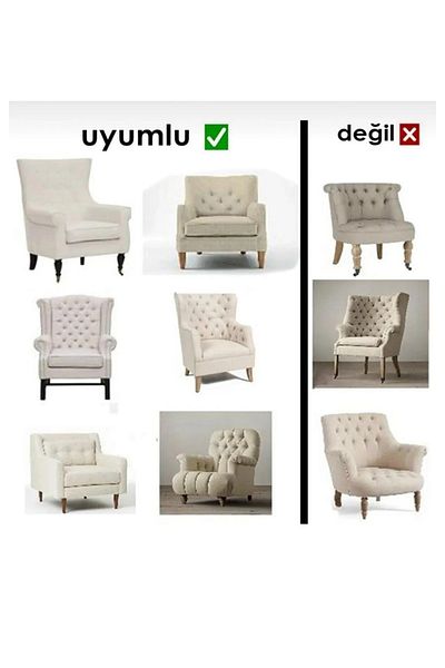 ÖZMAKAN Husa si husa pentru un singur scaun - 1 bucata