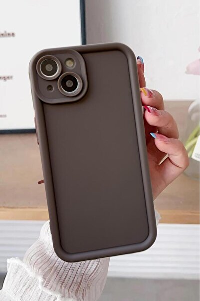 3GEN CASE حافظة فييرا مرنة ملونة غير لامعة متوافقة مع هاتف Apple Iphone 13 - ...