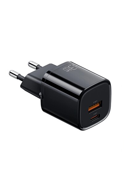 Mcdodo Ch-0151 33w Gan Pd 1xusb 1xtype-c Girişli Mini Hızlı Şarj Adaptörü-siyah