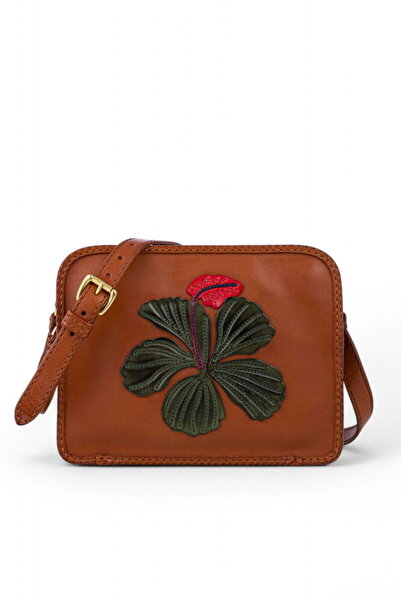 GÖN Hand Made Taba Kadın Çapraz Askılı Çanta Cem