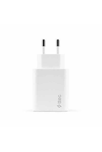 Ttec 2SCS26B SmartCharger PD 30W USB-C Seyahat Hızlı Şarj Aleti Beyaz