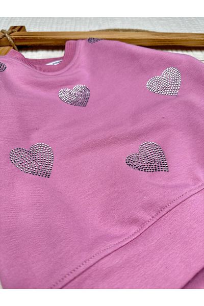 Murat Baby Girl's Heart and Stone Cotton Seasonal Set