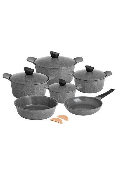 Lahoya Joel Granite Cookware Set 12 Pieces