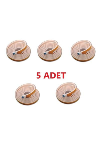YNT İthalat Saddlebag 5 Pieces 3 Meters Adhesive Door Tape Heat Insulation Sponge