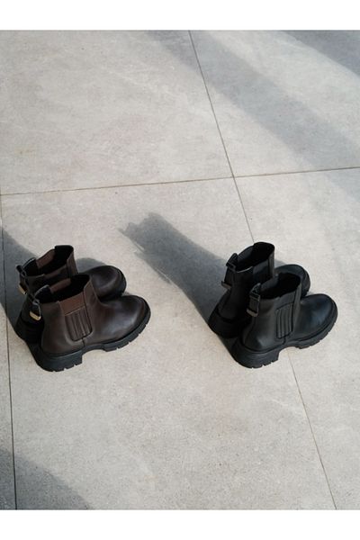 Munshoes Γυναικείες μπότες Chelsea