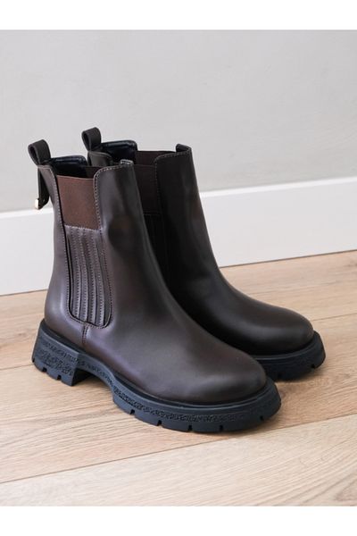 Munshoes Γυναικείες μπότες Chelsea