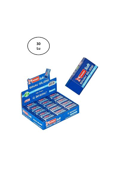 Mikro Eraser 2b-30ss Exam Sof 2b30ss 30 pcs