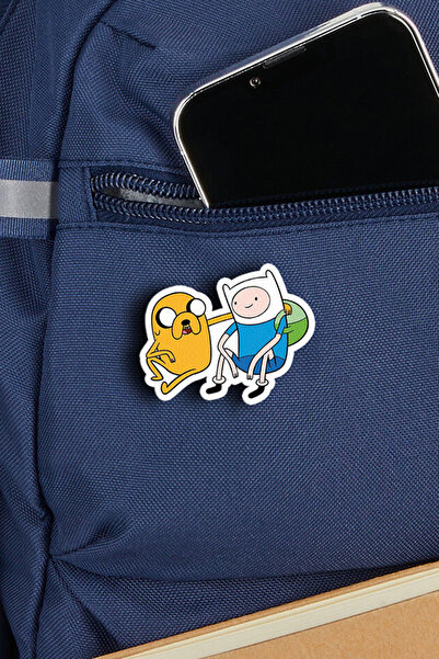 Rozzy Lab Adventure Time No2 - Pin - Rozet - Broş - Yaka Çanta Aksesuar