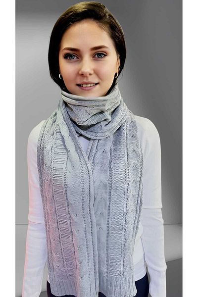 Trenderrs Tricotaj de damă eșarfă tricotată