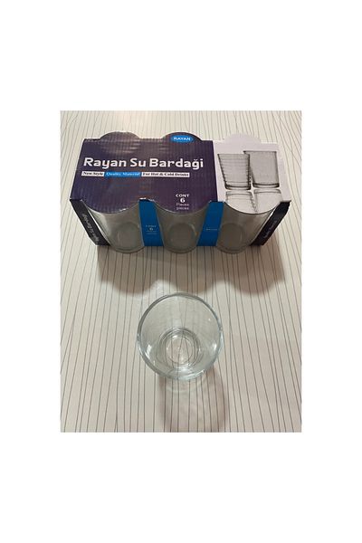SepetBudur 6-Piece Water Cup Royaleks-RYG6061