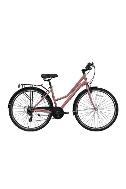 Bisan Smile V Fren 7 Vites 28 Jant Şehir Bisikleti Pembe Silver 42 Kadro