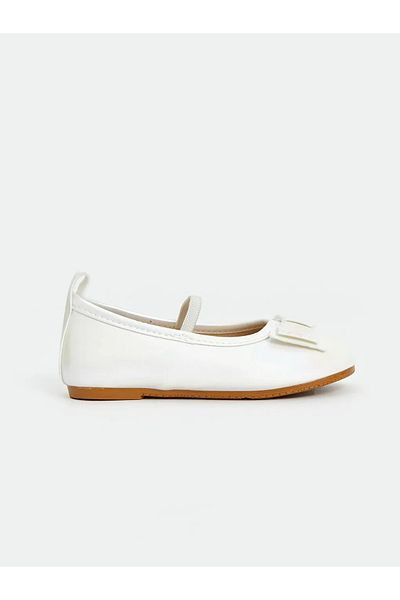 LC Waikiki Lcw Steps Baby Girl Ballerinas with Bow Detail