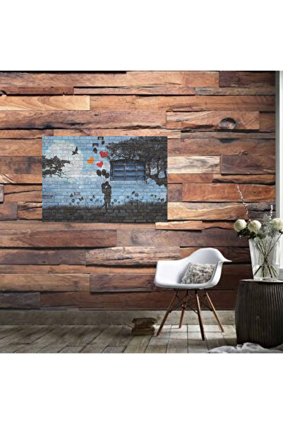 DURUSOY Ξύλινη ρετρό αφίσα από MDF, Αστεία αποφθέγματα, Γραφές τοίχου, Τοπίο,...