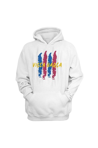 usateamfans Visca χέρι Barça Hoodie