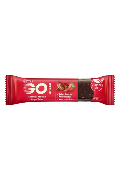 Ülker Go Ahead Fruit Dessert with Strawberry & Cocoa 40g