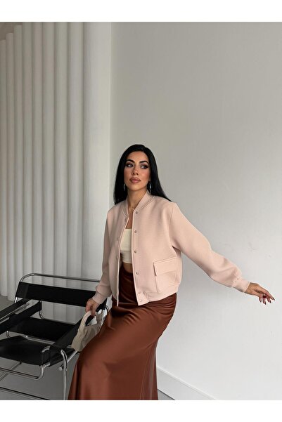 Paw Garage Women's Bobbie Bomber Jacket, Women's Scuba Sports Jacket