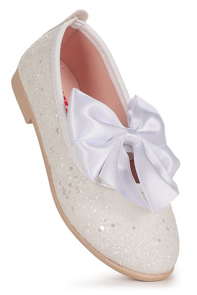 KARAMAZI Pantofi de balerină pentru fete Karamazı Kids Tari Bow elastic