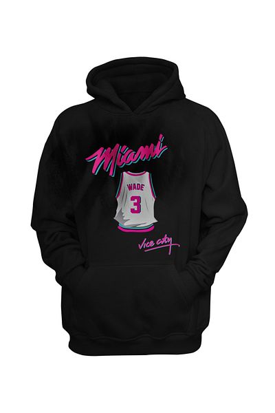 usateamfans Φούτερ με κουκούλα της Μαϊάμι Vice City (Wade)
