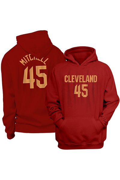 usateamfans Φούτερ με κουκούλα Donovan Mitchell