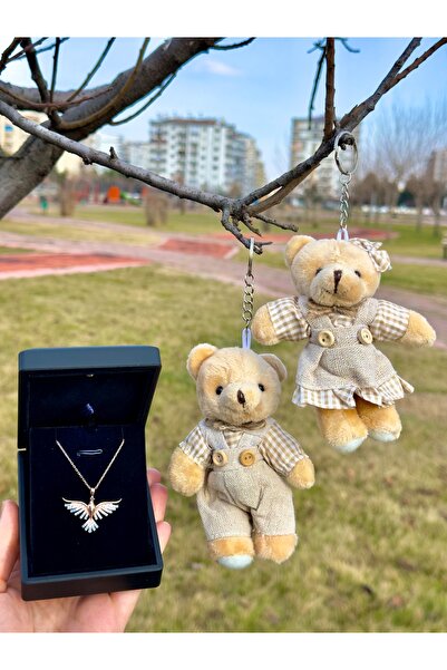 ADA LİFE GÜMÜŞ 925 Ayar Gümüş Zümrüdü Anka Kuşu Kadın Kolye