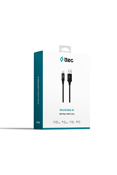 Ttec T.tec 2dk19s Ip5/6/7-usb 2 Mt. Siyah Kablo