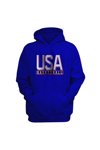 usateamfans Φούτερ με κουκούλα της Ολυμπιακής Ομάδας Μπάσκετ των ΗΠΑ