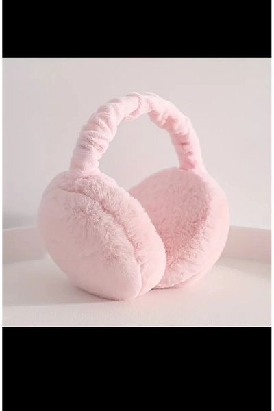 Betülce Betülce New Trend Soft Texture Plush Earphone with Movable Curl