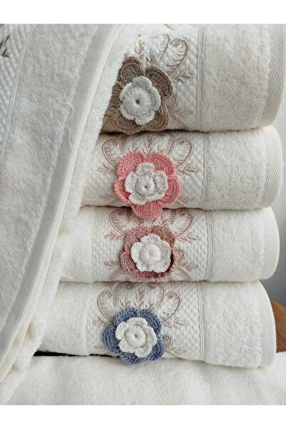 Fiesta Серія Elegance Бамбуковий крем Ручна робота 6 штук 50x90 см