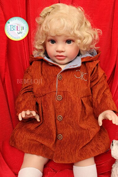 Bebeloji Baby سترة فيلوتو بيبي جيرل مخملية بغطاء للرأس (ملابس أطفال)