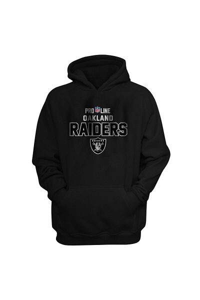 usateamfans Суичър с качулка Raiders Pro Line