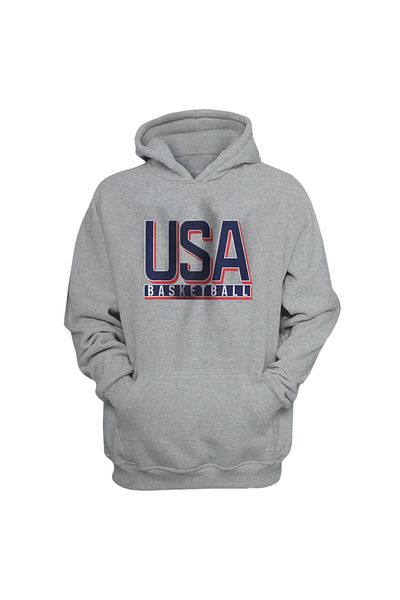 usateamfans Φούτερ με κουκούλα της Ολυμπιακής Ομάδας Μπάσκετ των ΗΠΑ