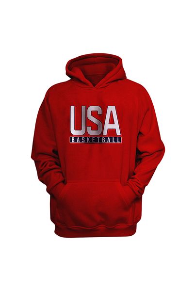usateamfans Φούτερ με κουκούλα της Ολυμπιακής Ομάδας Μπάσκετ των ΗΠΑ