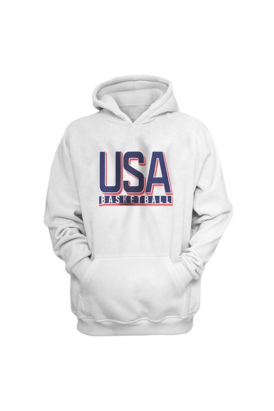 usateamfans Φούτερ με κουκούλα της Ολυμπιακής Ομάδας Μπάσκετ των ΗΠΑ