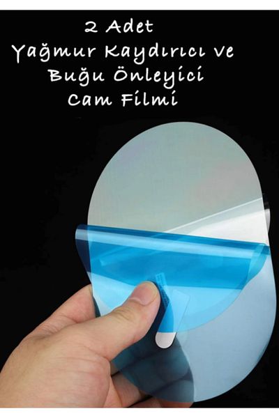 Por Favor 2Pcs Side Rearview Mirror Film / Anti-Fog Water Slider Film