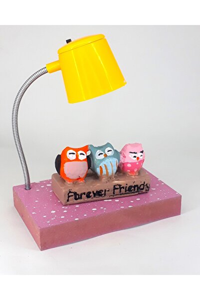PİNA HEDİYELİK AKSESUAR Dekoratif Işıklı Baykuş Sonsuz Dostlar Forever Friend...