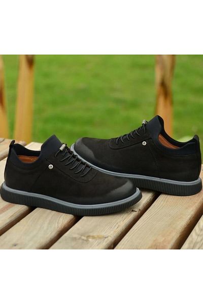 Pierre Cardin Pce-61896 Genuine Nubuck Leather Men's Casual Shoes