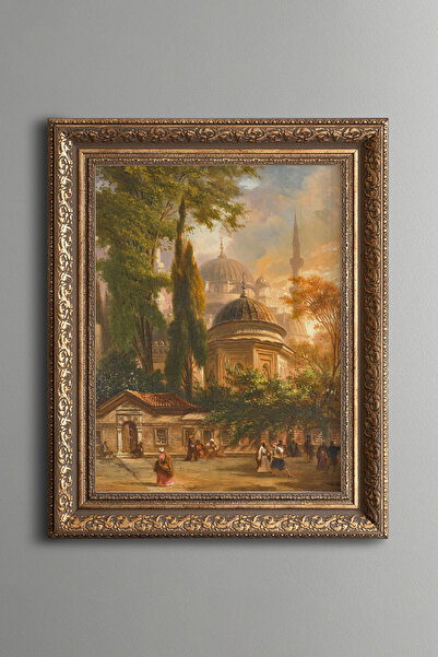 epiqart Ayasofya - Vintage Desenli Çerçeve