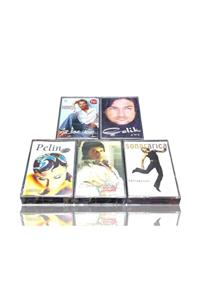 RAKS MÜZİK YAPIM Çeşitli Pop Kasetleri 5 Adet