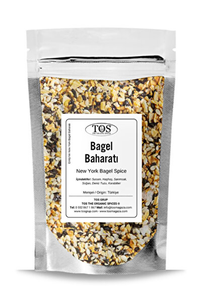 TOS The Organic Spices Emily'nin New York Bagel Baharatı 100 gr Emily's New Y...