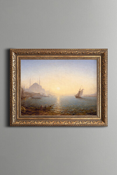 epiqart Peisajul vechiului Istanbul - Cadru cu model vintage