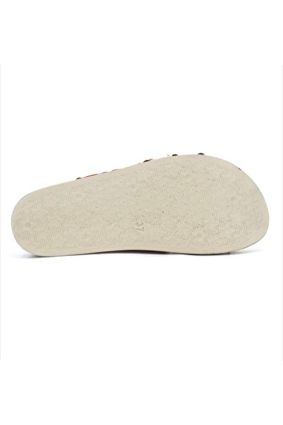 Home Women's Red Casual Slippers
